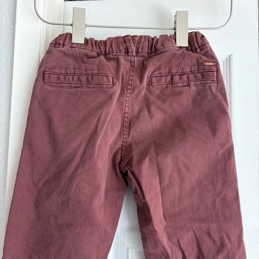 Zara Kids size 9 Burgundy Slim Chino Pants